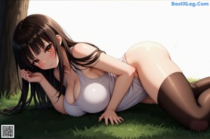 A couple of girls sitting next to each other on a table.
